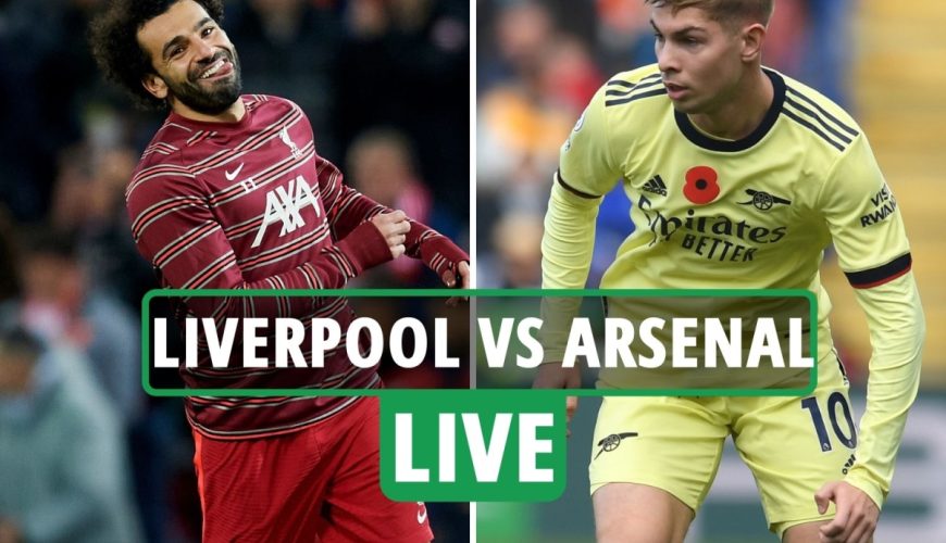 Liverpool vs Arsenal LIVE: Stream, score, TV channel, team news, kick-off time as Lacazette & Aubameyang START – latest