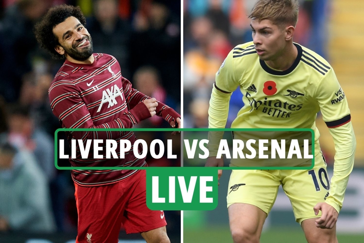 Liverpool vs Arsenal LIVE: Stream, score, TV channel, team news, kick-off time as Lacazette & Aubameyang START – latest