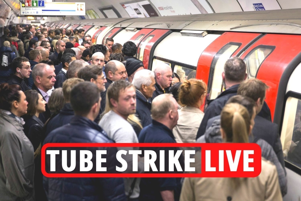 Tube strike London LIVE – Travel chaos TOMORROW & commuters told to work from home as 10k Underground workers walk-out