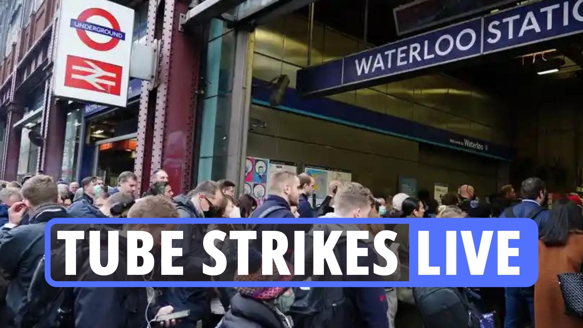 London tube strike today – Travel chaos as workers hold 24-hour walkout over jobs & pensions; plus TfL status updates