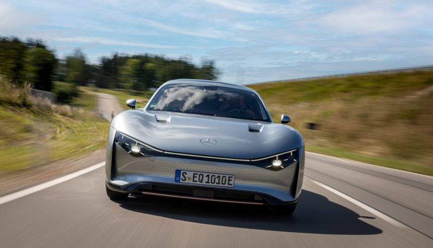 I test drove Mercedes concept saloon EQXX…and it travels 750-miles on a single charge