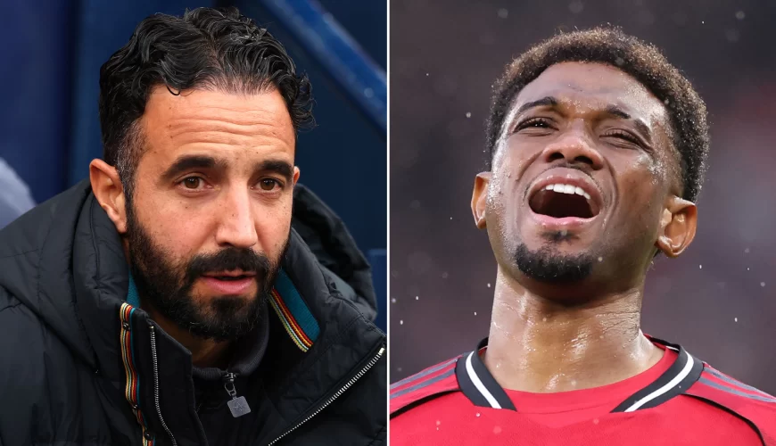 Man Utd blow as Ruben Amorim confirms Amad Diallo will MISS Brentford clash due to personal reasons