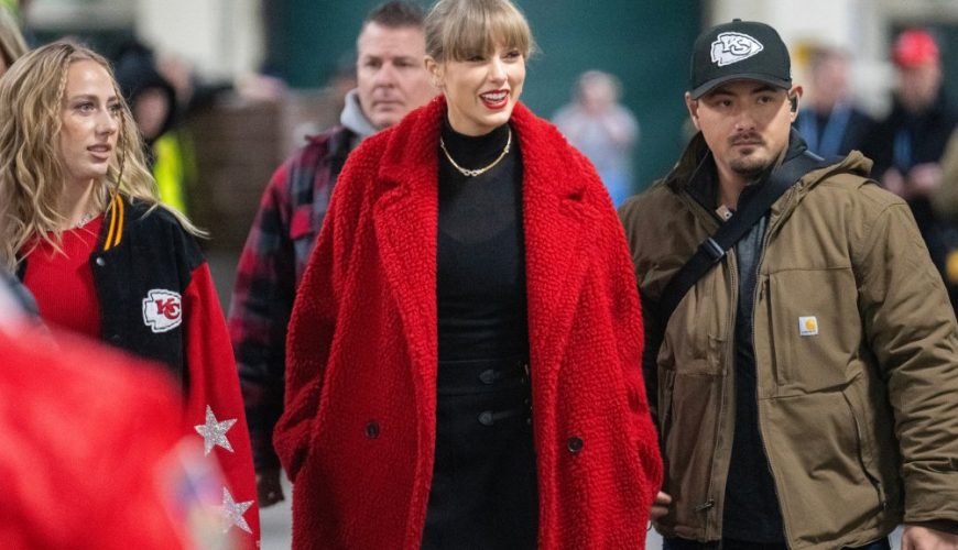 Taylor Swift traveling to watch Travis Kelce had fans concocting their own charming Hallmark movie scenarios