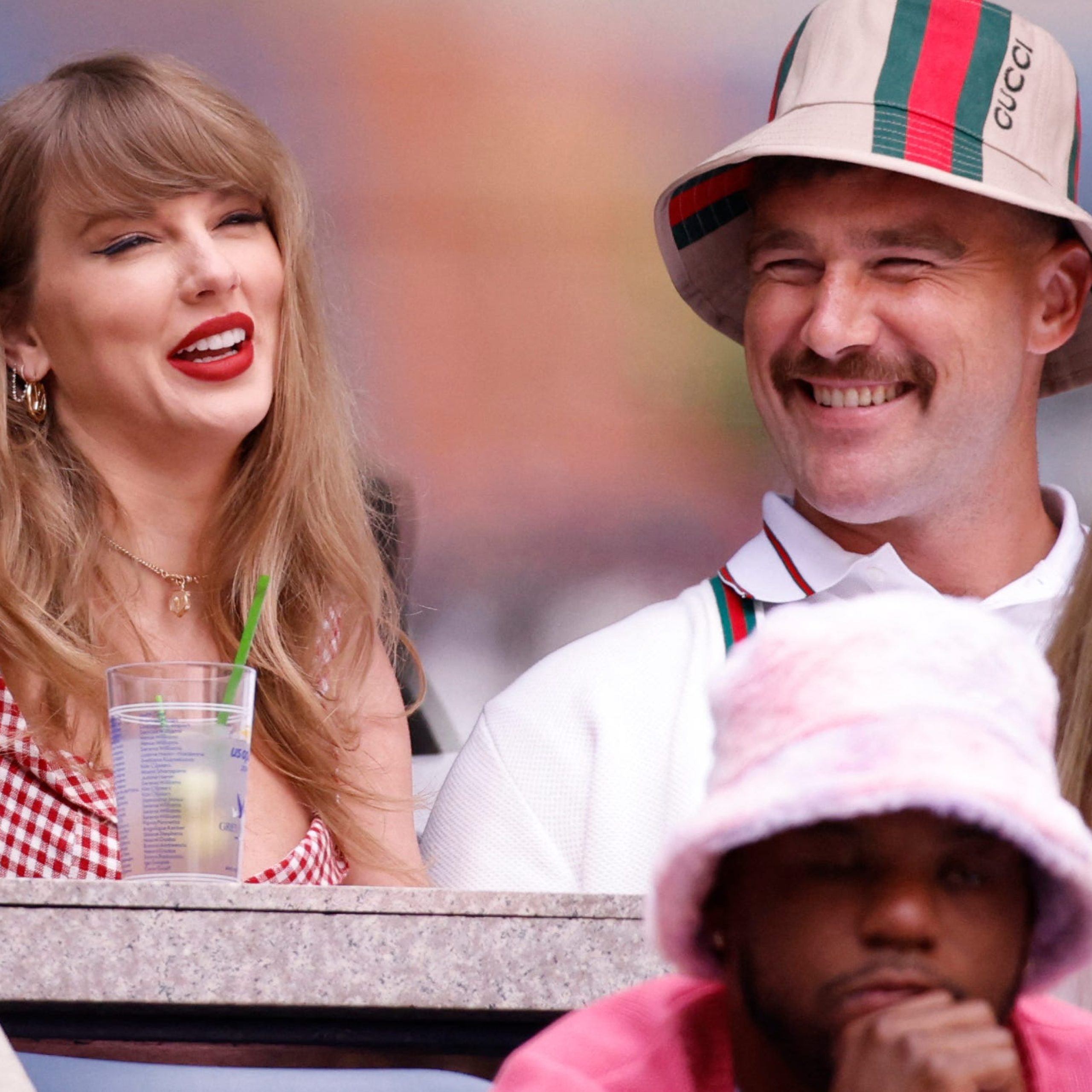 Taylor Swift, Travis Kelce have date night at Oilers-Panthers Stanley Cup Final Game 4